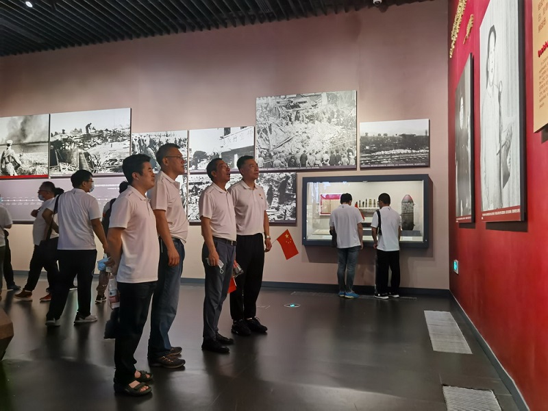 颂建党百年辉煌 学先辈英雄事迹——省建科院参观丹东抗美援朝纪念馆(图6) 颂建党百年辉煌 学先辈英雄事迹——省建科院参观丹东抗美援朝纪念馆(图6)